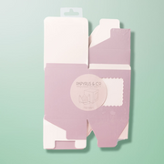 Papyrus Scalloped Single Tall Cupcake Box Pack Of 6 - Pastel Lilac