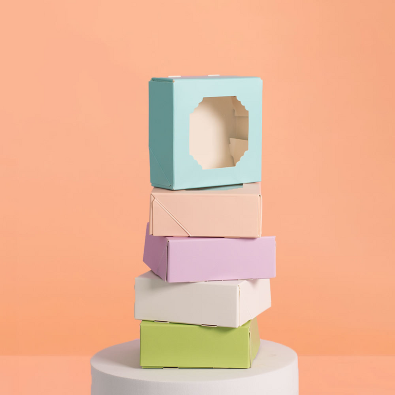 Papyrus Small Treat Box Pack Of 5 - Mixed