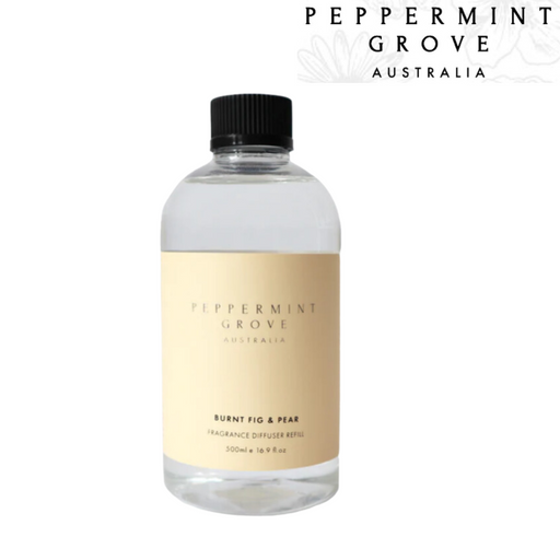 PGA Fragrance Diffuser Refill 500ml - Burnt Fig & Pear