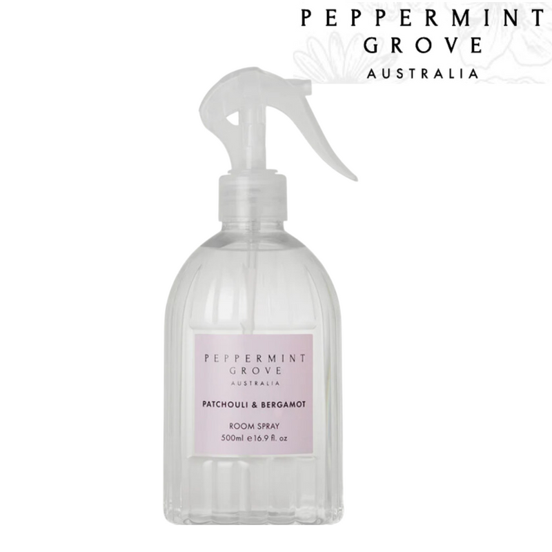 PGA Room Spray 500ml - Patchouli & Bergamot