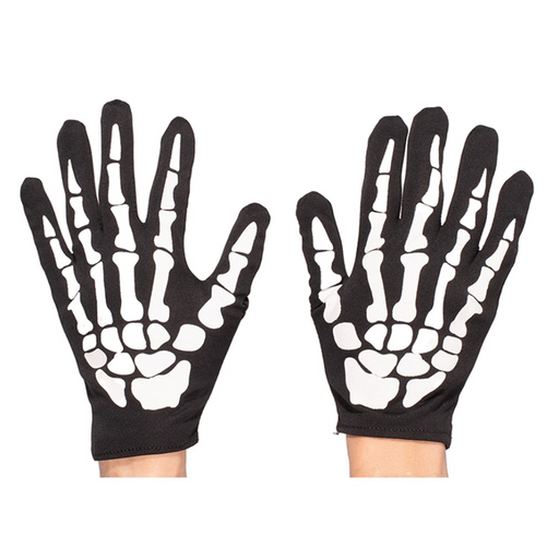 Polyester Skeleton Gloves 20cm