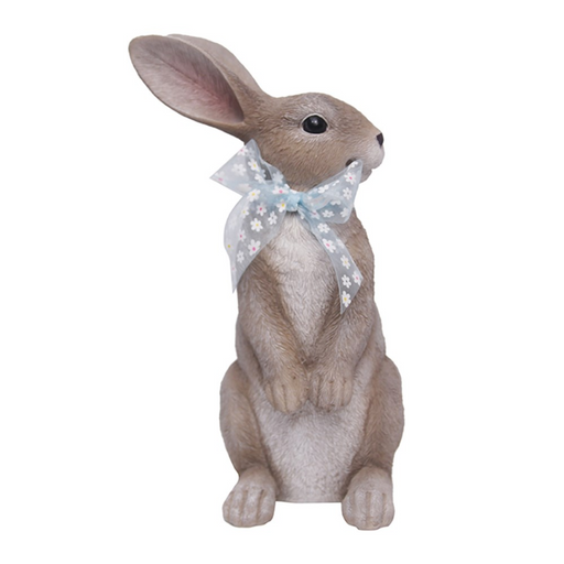 Polyresin Bunny With Egg 34.5cm
