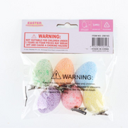 Polystyrene Egg With Clip 6pk