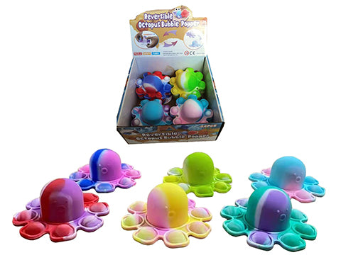 Pop Bubble Octopus 6 Asstd