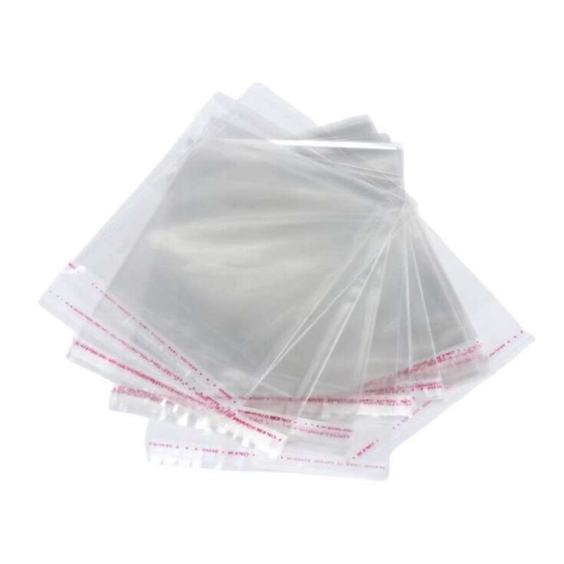 Premium Peel & Seal Cellophane Bags - 12cm x 16cm 72pk
