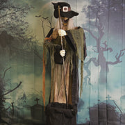 Animated Witch Stirring A Cauldron 2.1m – thumbnail