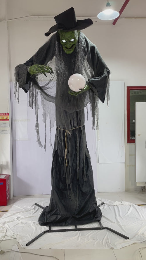 Animated Witch With Infrared Sensor 300cm