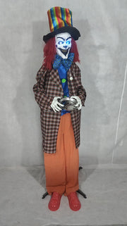Animated Standing Clown With A Candy Plate Battery Operated 180cm