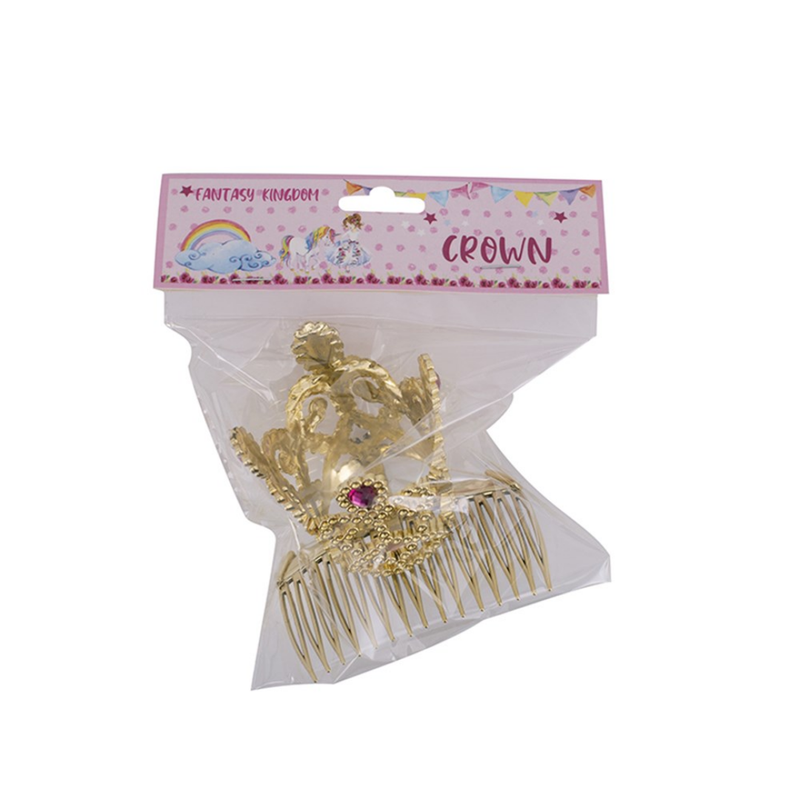 Gold crown comb