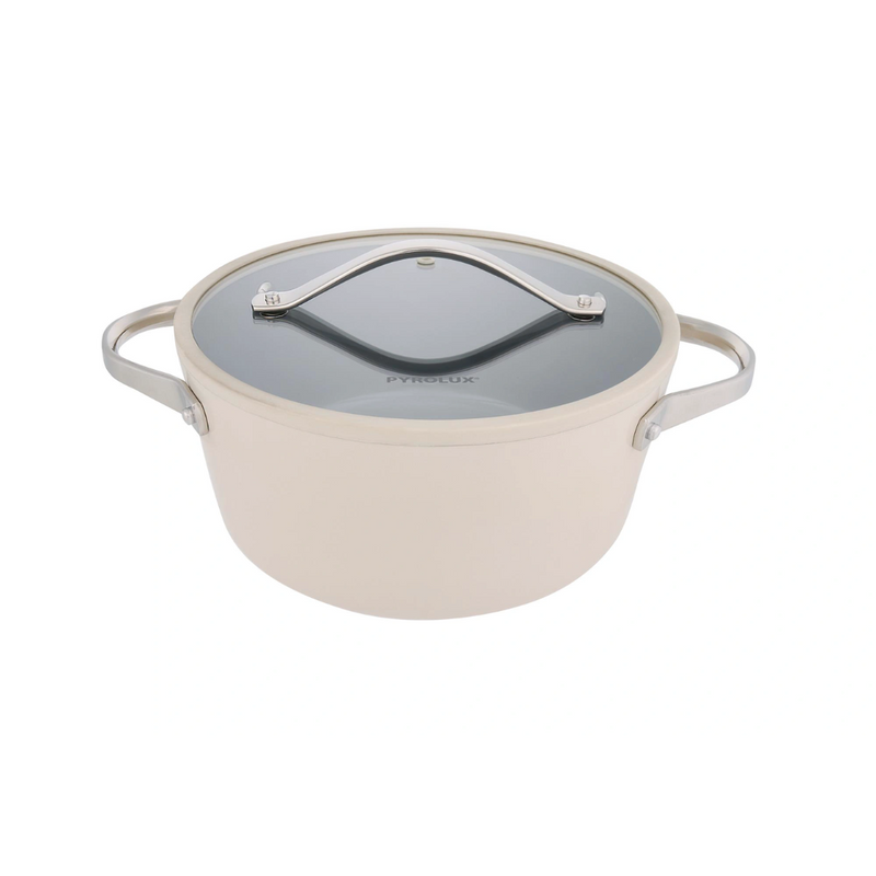 Pyrolux Nexgen Casserole 24cm 4.4L Ivory – Non-Stick Cookware