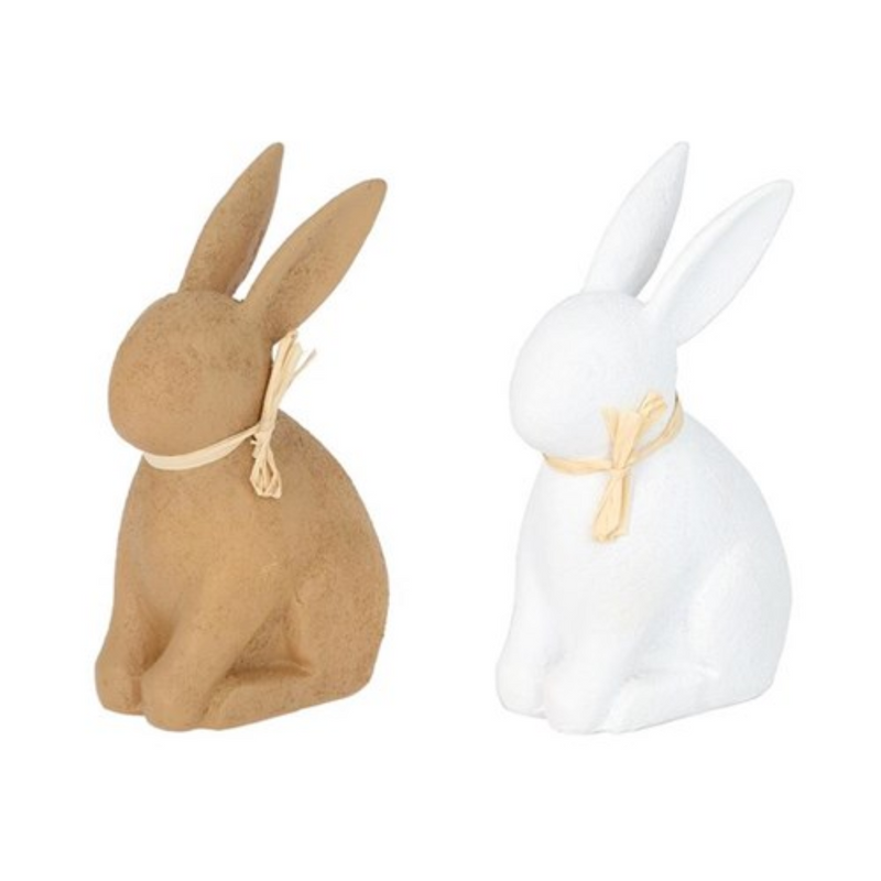 Rabbit Sitting 17cm 2 Assorted