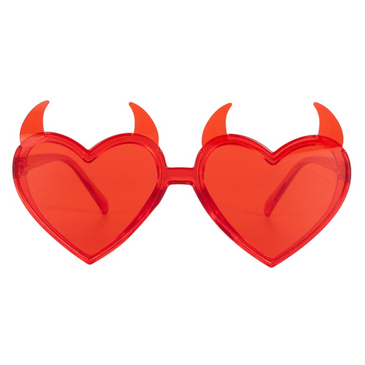 Red Horned Devil Party Glasses