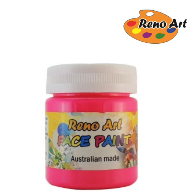 RENO FACE PAINT FLUORO PINK 40ml
