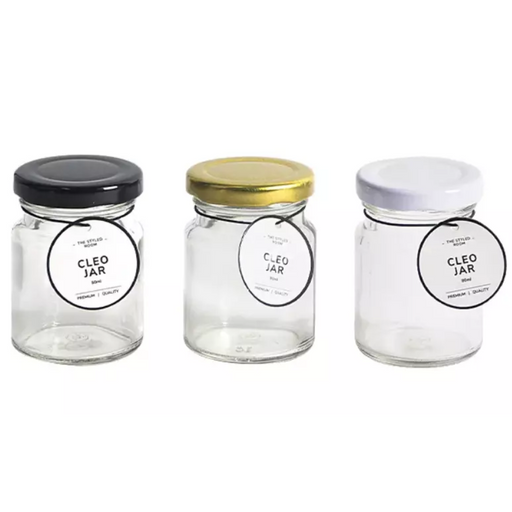 Round Mini Glass Jar 80ml