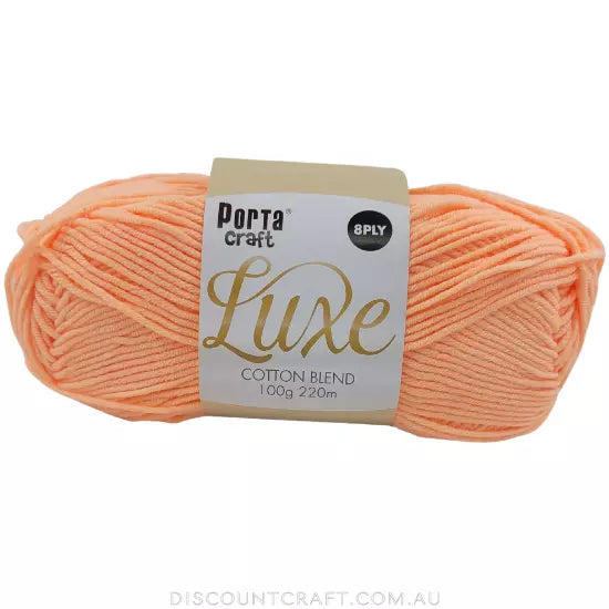 Luxe Cotton Blend 100g 220m 14 Apricot
