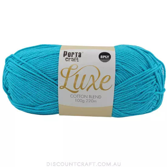 Luxe Cotton Blend 100g 220m 07 Ocean
