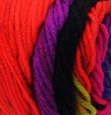 Stripes Acryl Yarn 100g 188m 8ply Bright