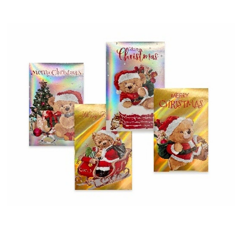 PADDYS XMAS GIFT BAG XLRG 42X31X12CM 4 ASST