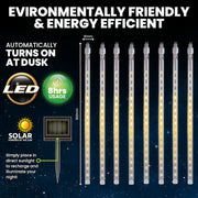 Fairy String Light Solar Tube 8pk 144 LED – thumbnail