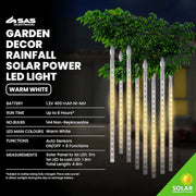 Fairy String Light Solar Tube 8pk 144 LED – thumbnail