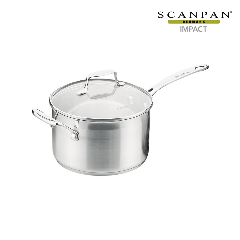 SCANPAN IMPACT SAUCEPAN 20CM 3.5L
