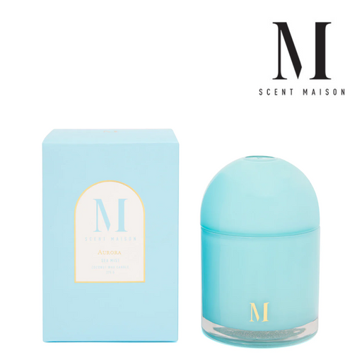 Scent Maison Glass Dome Candle 1000g - Sea Mist