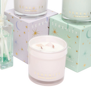 Serenity Candle Crystal Glass 300g - Love Rose Quartz – thumbnail