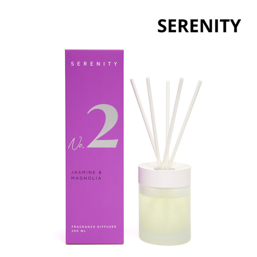 Serenity Diffuser in Box 200ml - Jasmine & Magnolia