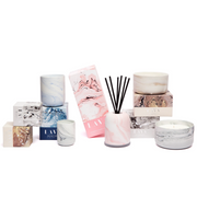 Serenity Lava Marble Large Jar 470g - Japanese Cherry Blossom – thumbnail