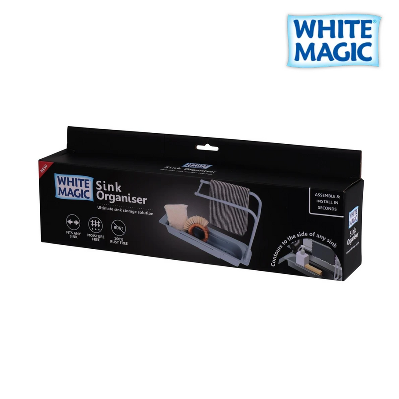 Sink Organiser - BLACK White Magic