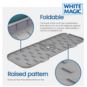 Sink Splash Guard- Grey White Magic – thumbnail
