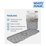 Sink Splash Guard- Grey White Magic – thumbnail