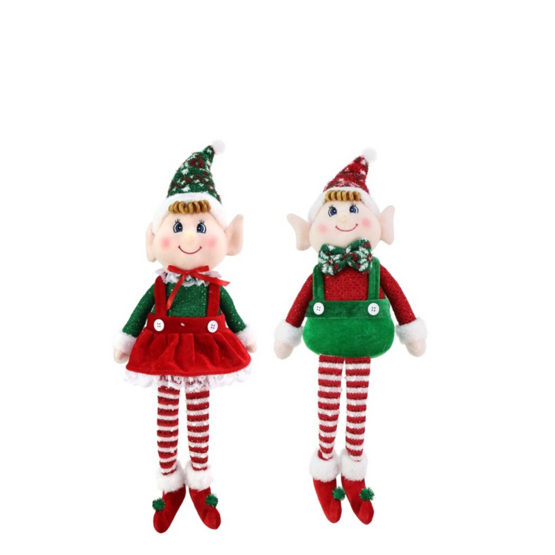 Sitting Elf Candy Legs 54Cm Ronis