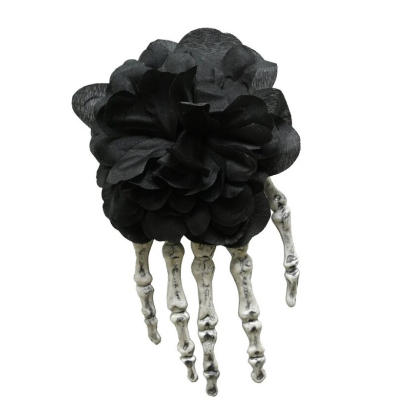 Skeleton Hand Hairclip
