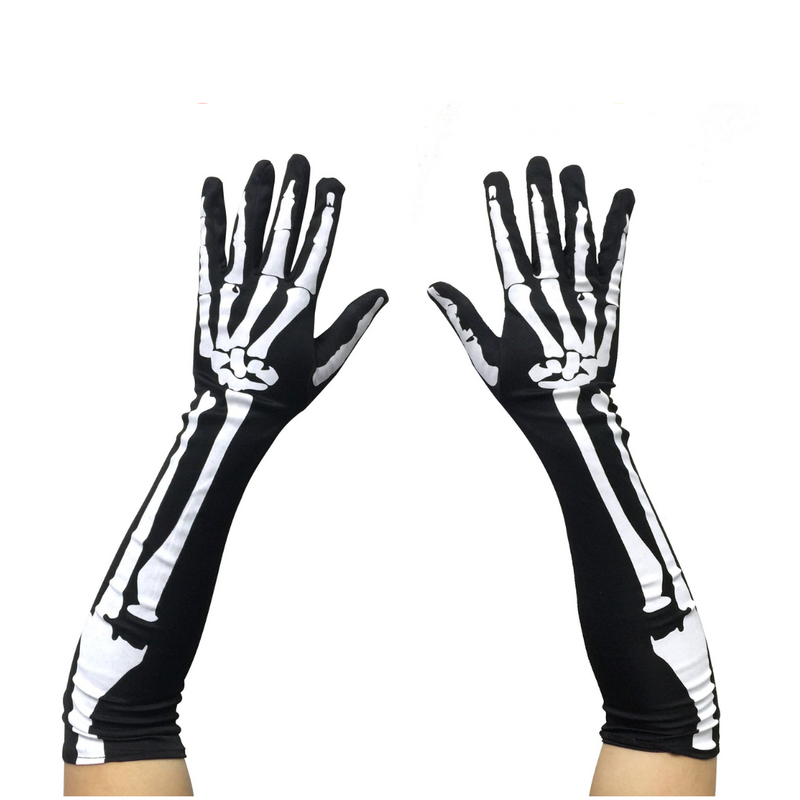 Skeleton Long Gloves