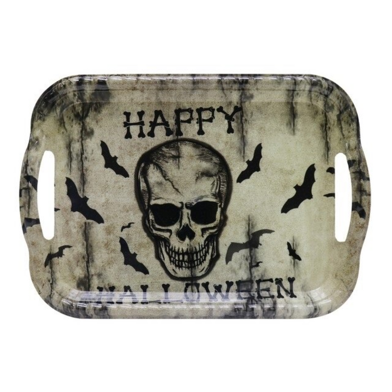 Skull Rectangular Serving Tray