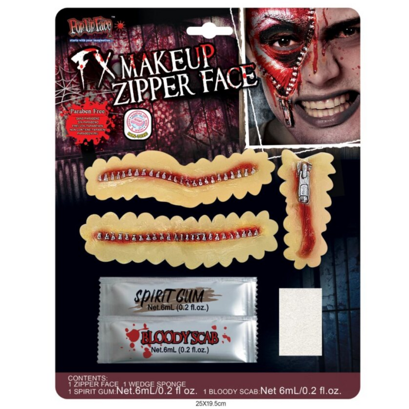 Special Fx Makeup Zipper Face Makeup Kit