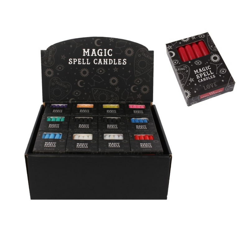 Spell Candles Display Magic