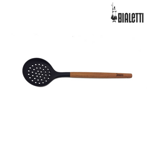 St. Clare Black Silicone Skimmer with Acacia Handle 31cm
