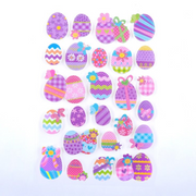 Easter Stickers 3D EVA Glitter Assorted