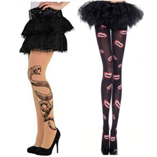 Halloween Leg Stockings Adult Asst