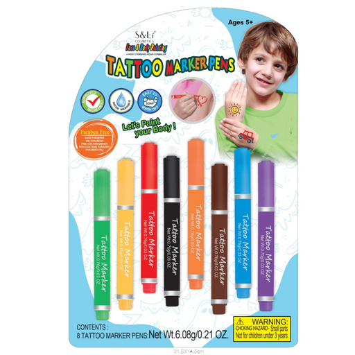 Tattoo Marker Pens 8Pk