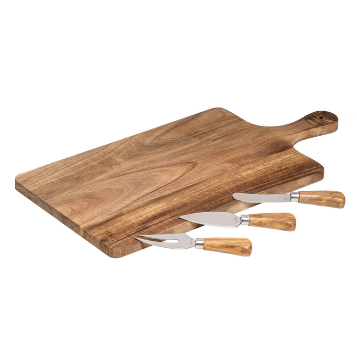 Tempa Fromagerie Short Rectangle 4pc Cheese Set