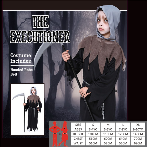 The Executioner Kids Costume 2 Asstd