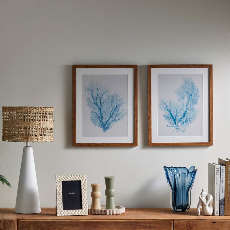 Totem Unscented Candle 6.3x6.3x15.2cm Antique White