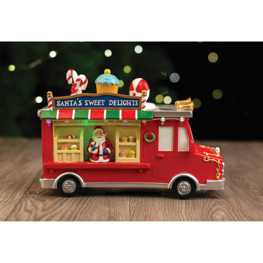 USB LED Musical Santa Sweets 