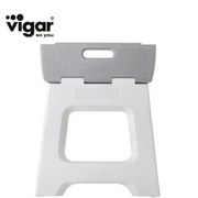 Compact Foldable Stool Grey 32cm