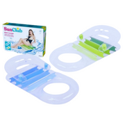 Water Lounger 150x86cm inflatable pool float in 2 assorted designs