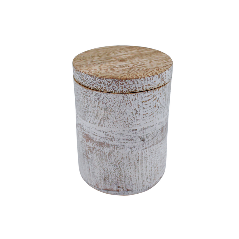 Wooden Pod 10x10x14cm