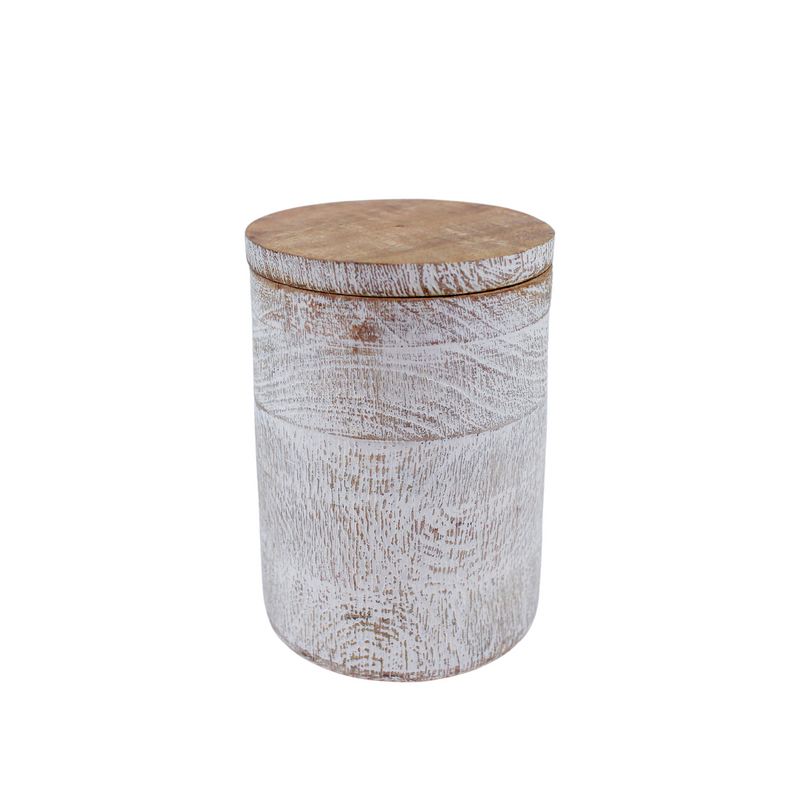 Wooden Pod 10x10x9cm